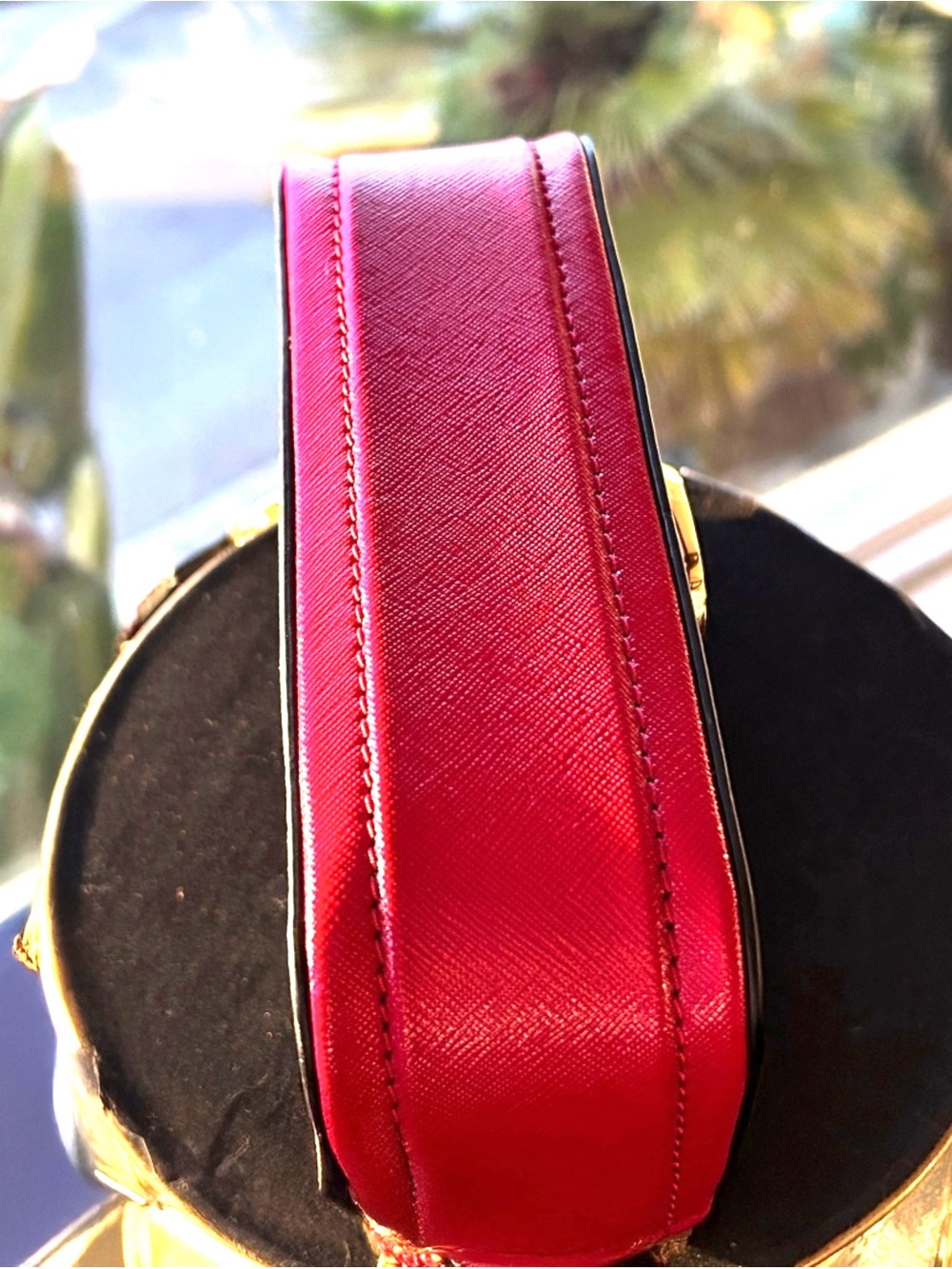 Marc Jacobs Snapshot Crossbody Camera Bag in Black / Red Colorway EUC - Picture 7 of 16